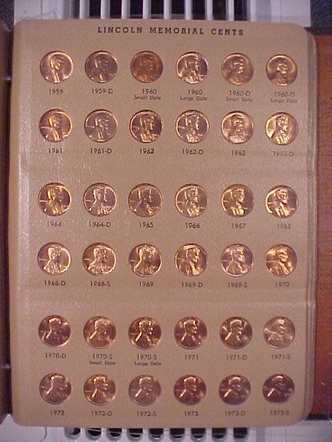 #8211 Fill Your Coin Book 1970 D Lincoln Memorial Penny BU 