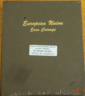 DANSCO European Union Euro Coinage Album #7400