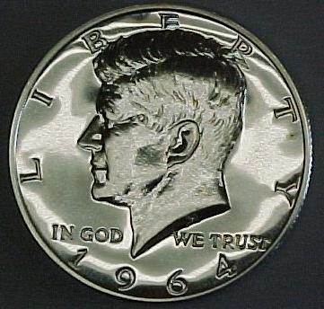 Dansco US Kennedy Half Dollar Coin Album with Proof 1964 - 2011