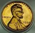 1958 Gem Proof Lincoln Cent Singles