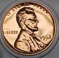 1962 Gem Proof Lincoln Cent Singles