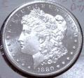 1880 S Morgan Dollar in MS65 DMPL Condition