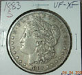 1883 S Morgan Dollar in XF Condition