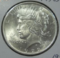 1922 Peace Dollar in MS63 Condition