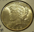 1928 Peace Dollar in MS60 Condition