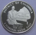 2009-S DC District of Columbia Gem Proof Statehood Quarter