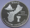 2009-S Guam Gem Proof Statehood Quarter