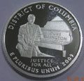 2009-S DC District of Columbia 90% Silver Gem Proof Statehood