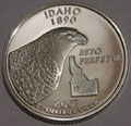 2007-S ID Idaho 90% Silver Gem Proof Statehood Quarter Singles