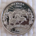 2006-S NV Nevada Gem Proof Statehood Quarter Singles