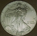 2003 CH BU Silver Eagle Dollar Singles