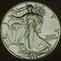 1989 CH BU Silver Eagle Dollar Singles