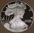 1999 Gem Proof Silver Eagle Dollar Singles
