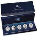2011 American Eagle 25th Anniv 5 SEALED Silver Coin Sets