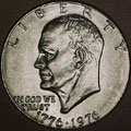 1976-P Type 1 CH BU Eisenhower Dollar Singles