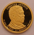 2012-S Gem Proof Chester A. Arthur 21st Presidential Dollars