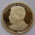 2013-S Gem Proof Theodore Roosevelt Presidential Dollar Singles