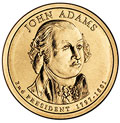 2007-P CH BU Adams Presidential Dollar Singles