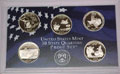 2004 Clad Gem Proof Statehood Quarters, all 5, No Box