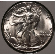 1946-D Walking Liberty Half Dollar MS-65 Condition