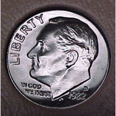 1982-D CH BU Roosevelt Dime Singles