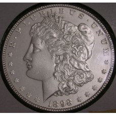 1898 Morgan Dollar in MS63 Condition