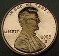 2003-S Gem Proof Lincoln Cent Singles