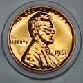 1961 Gem Proof Lincoln Cent Singles