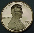 1993-S Gem Proof Lincoln Cent Singles