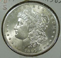 1897 S Morgan Dollar in MS63 Condition