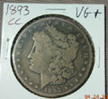 1893 CC Morgan Dollar in Very Good+ Condition