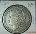 1900 S Morgan Dollar in Very Fine VF Condition
