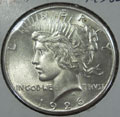 1926 Peace Dollar in MS62 Condition