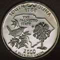 2000-S SC  South Carolina Gem Proof Statehood Quarter Singles
