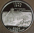 2004-S IA  Iowa Gem Proof Statehood Quarter Singles