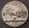 2005-P MN  Minnesota CH BU Statehood Quarter Singles