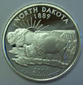 2006-S ND North Dakota 90% Silver Gem Proof Statehood Singles