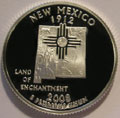 2008-S NM New Mexico 90% Silver Gem Proof Statehood Quarters