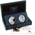 2012 San Francisco 2 Coin Silver Eagle Proof Set