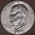 1971-P CH BU Eisenhower Dollar Singles