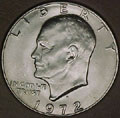 1972-D CH BU Eisenhower Dollar Singles