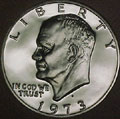 1973-S Gem Proof Eisenhower Dollar Singles