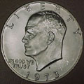 1973-S 40% Silver CH BU Eisenhower Dollar Singles