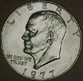 1977-P CH BU Eisenhower Dollar Singles