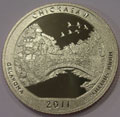 2011-S Clad Proof Chickasaw National Recreation Area - Quarter