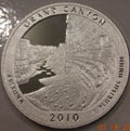 2010-S 90% Silver Proof Grand Canyon National Park