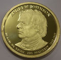 2011-S Gem Proof Andrew Johnson Presidential Dollar Singles