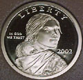 2002-S Gem Proof Sacagawea Dollar Singles